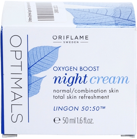 Oriflame Optimals Oxygen Boost Night Cream for Normal and Combination Skin