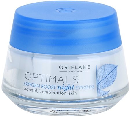 Oriflame Optimals Oxygen Boost Night Cream for Normal and Combination Skin