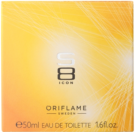 Oriflame S8 Icon eau de toilette para homens 50 ml