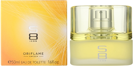 Oriflame S8 Icon eau de toilette para homens 50 ml