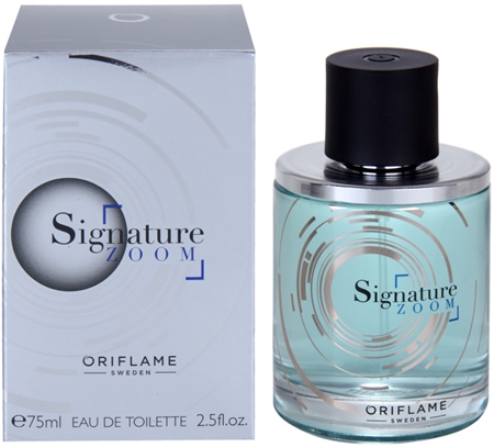 Oriflame Signature Zoom toaletní voda pro muže 75 ml