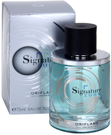 Oriflame Signature Zoom toaletní voda pro muže 75 ml