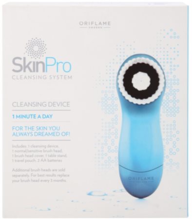 Oriflame SkinPro escova de limpeza para pele