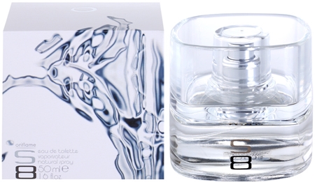 Oriflame S8 eau de toilette para homens 50 ml