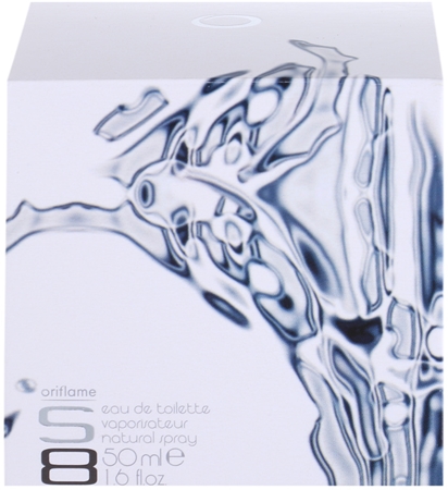 Oriflame S8 eau de toilette para homens 50 ml
