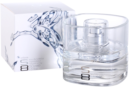 Oriflame S8 eau de toilette para homens 50 ml