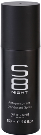 Oriflame S8 Night dezodorans u spreju za muškarce