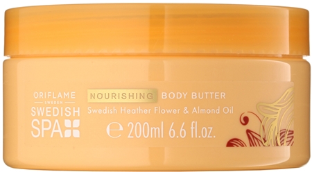 Oriflame Swedish Spa tělové máslo s mandlovým olejem