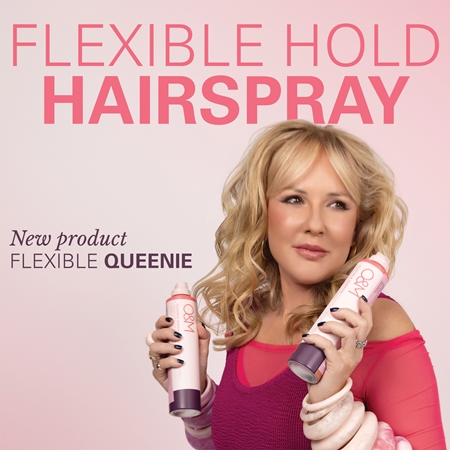 Original & Mineral Flexible Queenie Flexible Hold Hairspray Matu laka ar vidēju fiksāciju