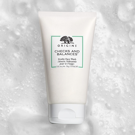 Origins Checks and Balances™ Frothy Face Wash mousse de limpeza refrescante