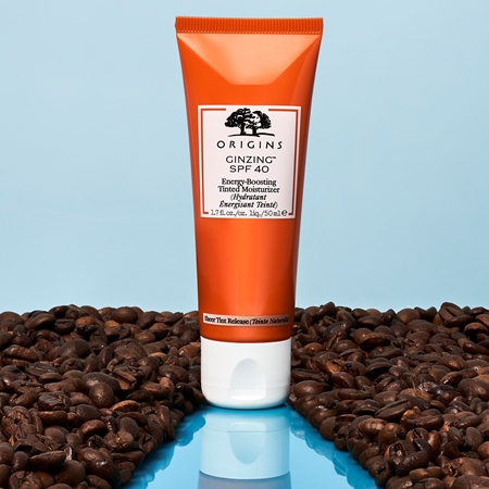Origins GinZing™ Energy-Boosting Tinted Moisturizer revitalising day cream SPF 40