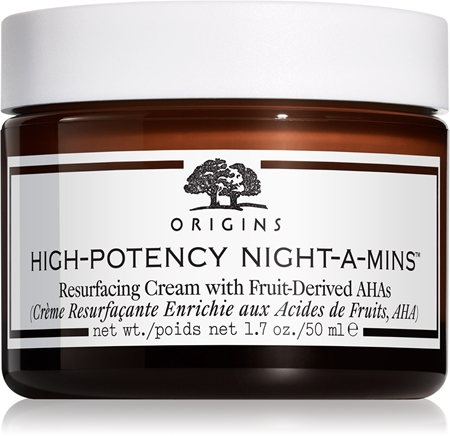 Origins High-Potency Night-A-Mins™ Resurfacing Cream With Fruit-Derived AHAs regenerační noční krém pro obnovu hutnosti pleti