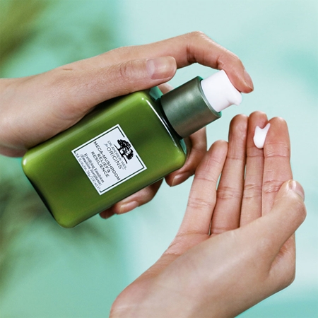 Origins Dr. Andrew Weil for Origins™ Mega-Mushroom Relief & Resilience Fortifying Emulsion intensyvaus poveikio drėkinamoji ir raminamoji emulsija
