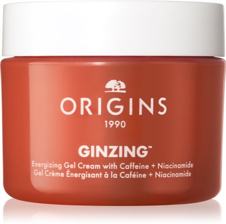 Origins GinZing™ Energizing Gel Cream With Caffeine+Niacinamide creme hidratante em gel com efeito iluminador