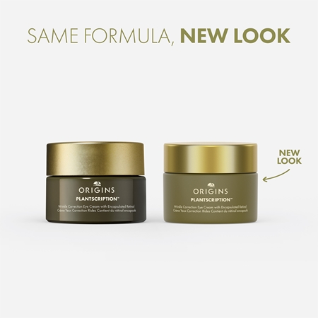Origins Plantscription™ Wrinkle Correction Eye Cream With Encapsulated Retinol hydratační a vyhlazující oční krém s retinolem