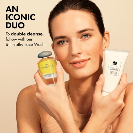 Origins Checks and Balances™ Milky Oil Cleanser + Makeup Melter čistiaci a odličovací olej