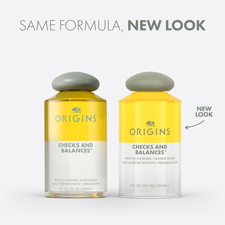 Origins Checks and Balances™ Milky Oil Cleanser + Makeup Melter oil cleanser and makeup remover