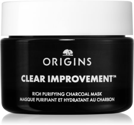 Origins Clear Improvement® Rich Purifying Charcoal Mask máscara de limpeza com carvão