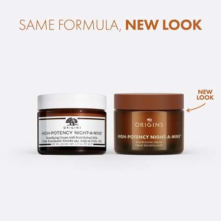 Origins High-Potency Night-A-Mins™ Resurfacing Cream With Fruit-Derived AHAs Hydrating Night Cream to brighten and smooth the skin