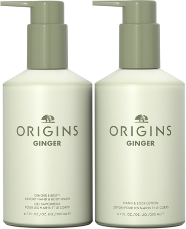 Origins Discovery Set Ginger Aromatic Hand Wash & Lotion Duo подарунковий набір для тіла