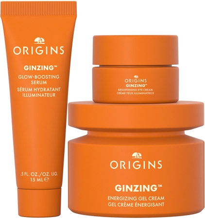 Origins The Glow Boosting Collection Ginzing Set dárková sada pro rozjasnění pleti