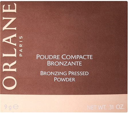 Orlane Bronzing Pressed Powder compact bronzing powder with a brightening effect