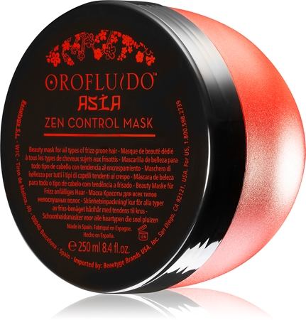 Orofluido Asia Zen Maske mit ernährender Wirkung für unnachgiebige und strapaziertes Haar
