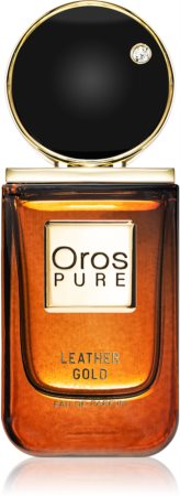 Oros Pure Leather Gold Eau de Parfum Unisex (Crystal Swarovski)