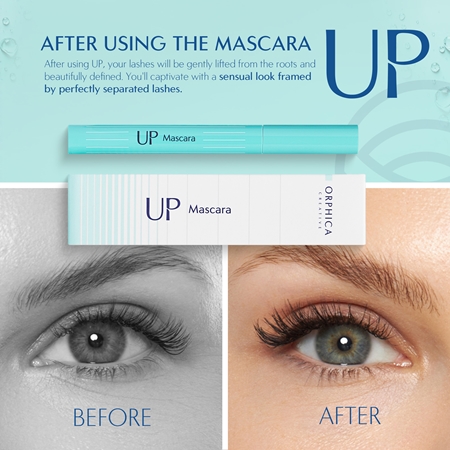 Orphica Up mascara cils allongés et séparés