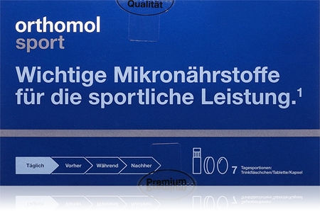 Orthomol® Sport Präparat zur Förderung von Sportleistungen und Regeneration