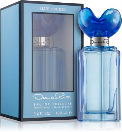 Oscar de la renta blue online orchid