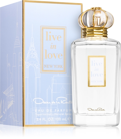 Oscar de la Renta Live In Love New York Eau de Parfum (begränsad edition) för Kvinnor