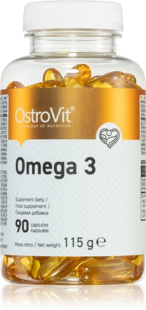 OstroVit Omega 3 Weichkapseln für eine normale Herz- und Hirnfunktion