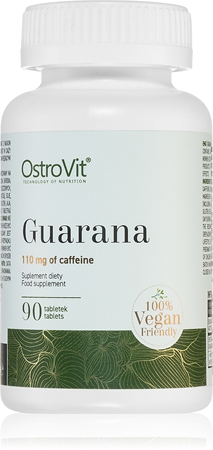OstroVit Guarana tabletki na poprawę pamięci, wydolności psychicznej i do kontroli masy ciała