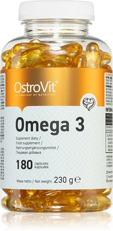 OstroVit Omega 3 kapsułki miękkie do prawidłowego funkcjonowania serca i mózgu