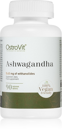 OstroVit Ashwagandha tabletki na wsparcie zdrowia fizycznego i psychicznego