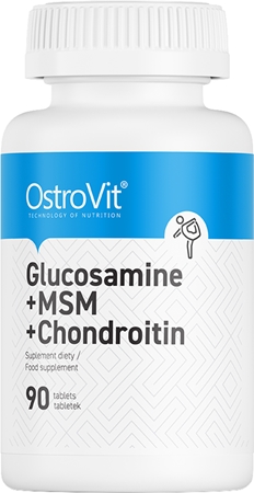 OstroVit Glukozamina + MSM + Chondroityna odżywianie stawów