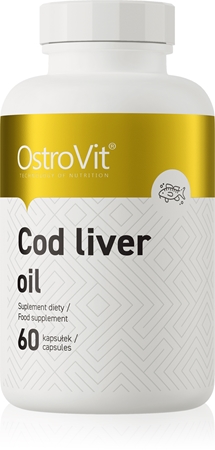 OstroVit Olej z Wątroby Dorsza olej rybny w kapsułkach