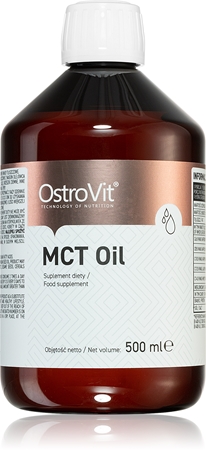 OstroVit Olej MCT 500 ml zwiększenie wydolności fizycznej