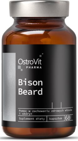 OstroVit BISON BEARD suplement diety na szybszy porost brody