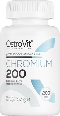 OstroVit Chrom 200 mg tabletki do wsparcia metabolizmu