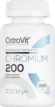 OstroVit Chrom 200 mg suplement diety do wsparcia metabolizmu
