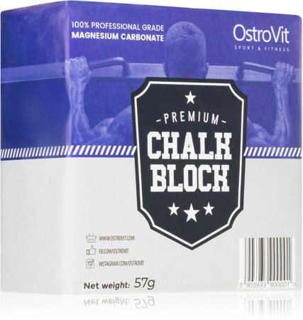OstroVit Chalk Block kreidos miltelių blokeliai (magnezija)