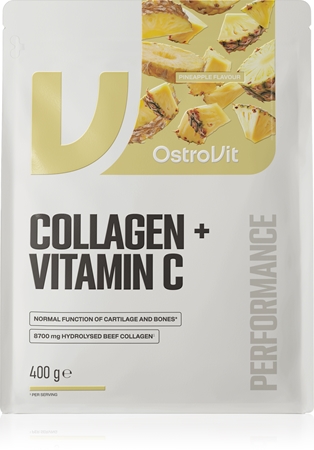 OstroVit Kolagen + Witamina C proszek z kolagenem
