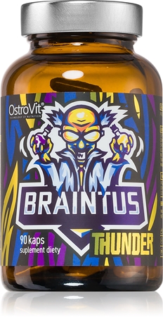 OstroVit Braintus Thunder kapsułki na wsparcie czynności układu nerwowego