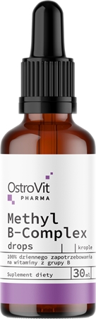 OstroVit Methyl B-complex drops krople do wsparcia metabolizmu energetycznego