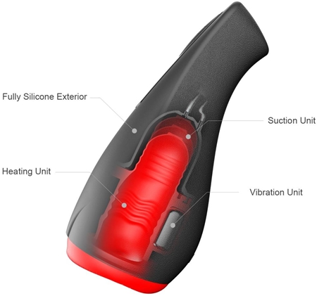 OTOUCH Airturn 2 masturbator vibrerende
