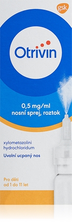 Otrivin Otrivin pro děti 0,5 mg/ml nosní sprej, roztok