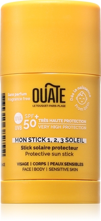 OUATE My 1,2,3 Sun Stick brun-utan-sol-stift för kropp och ansikte