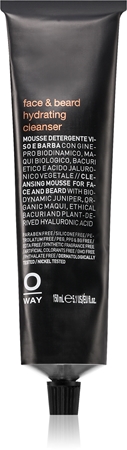 Oway Face & Beard espuma limpiadora para cara y barba